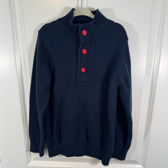 Classic Prep Children’s Wear Boys Navy Lobster Sweater Size 6 - Picture 2 of 3